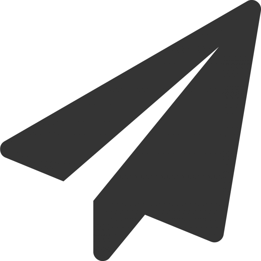 Iconic Paper Plane Graphic PNG image
