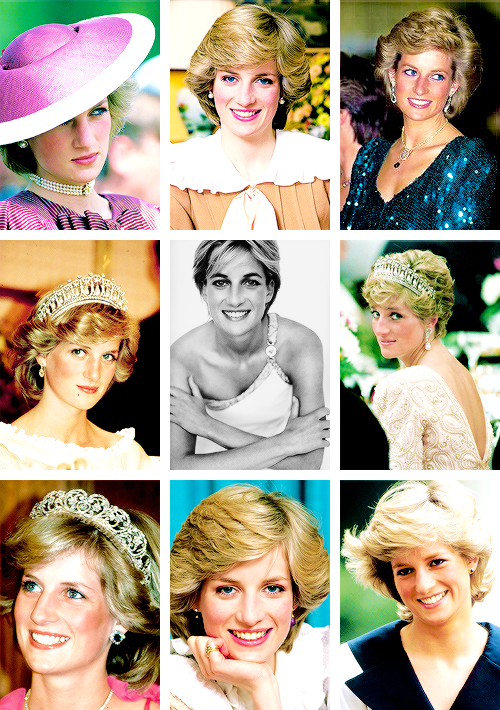 Iconic Princess Portraits Collage PNG image