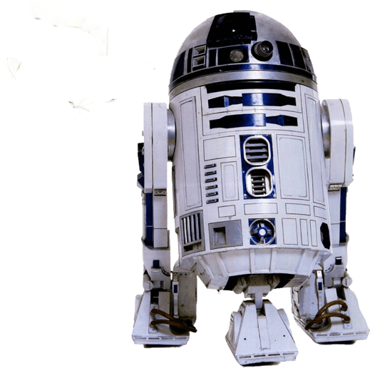 Iconic R2 D2 Droid Star Wars PNG image