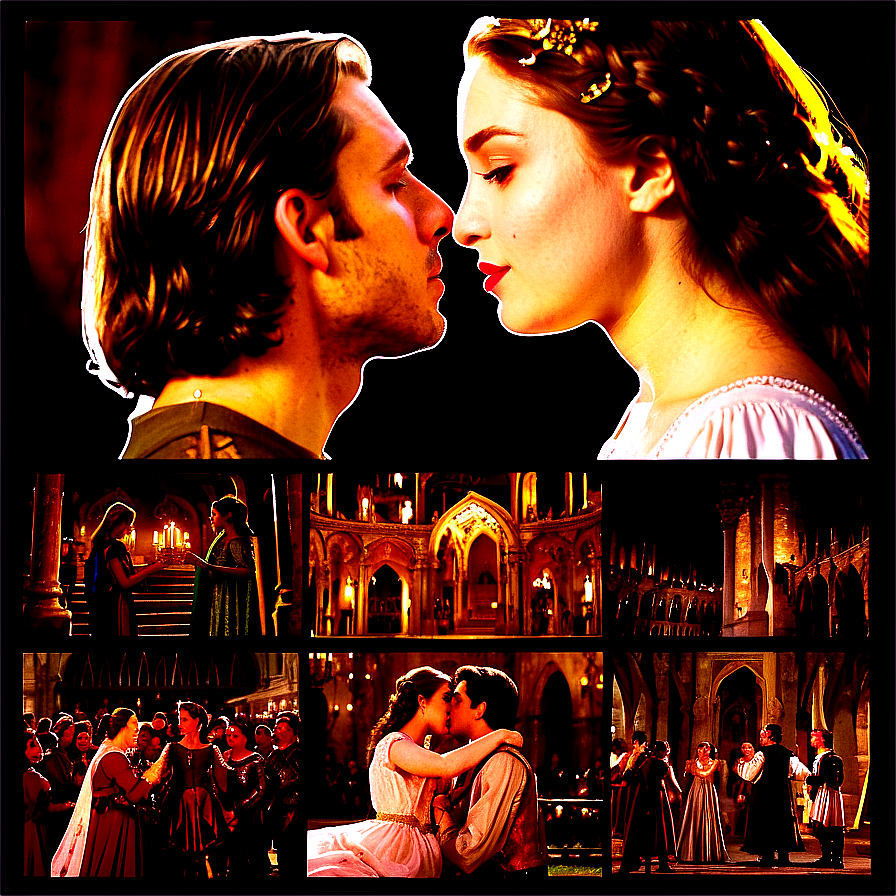 Iconic Scenes From Romeo And Juliet Png 06112024 PNG image