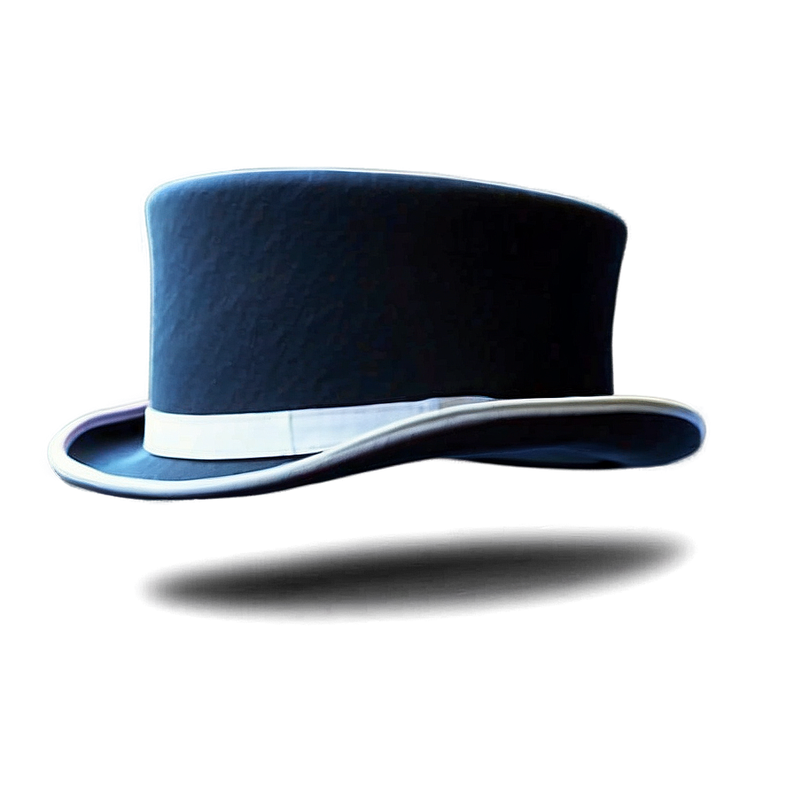 Iconic Top Hat Silhouette Png Pva PNG image