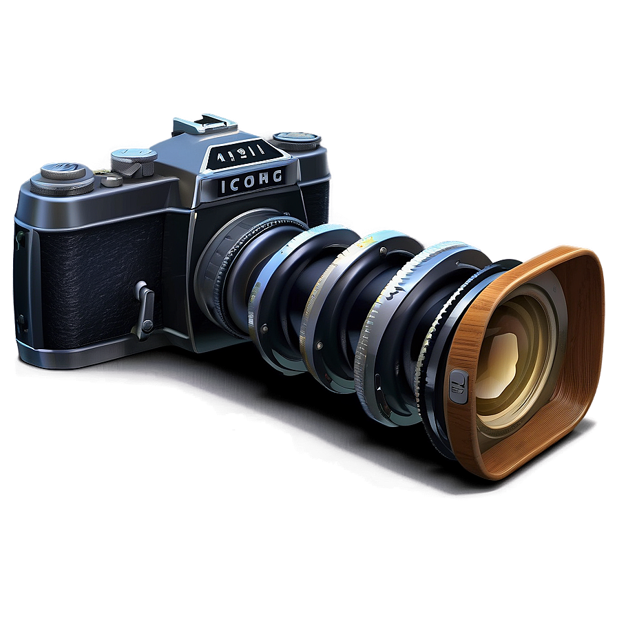 Iconic Vintage Camera Png Gua PNG image