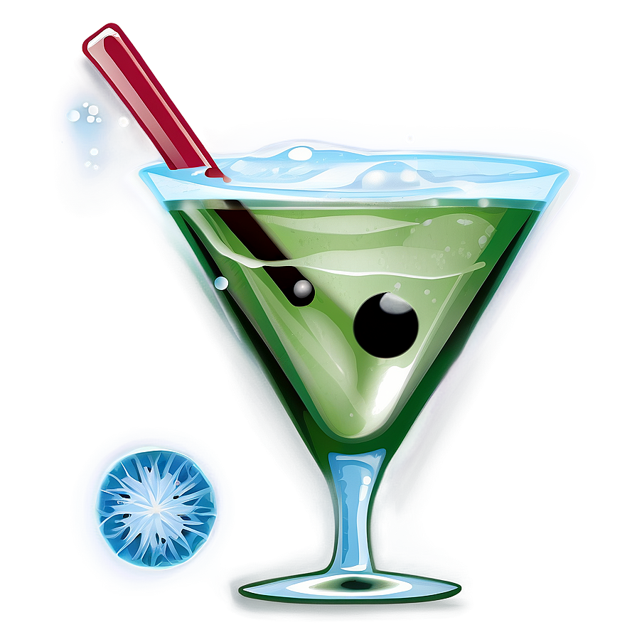 Icy Cold Martini Png Dqu29 PNG image