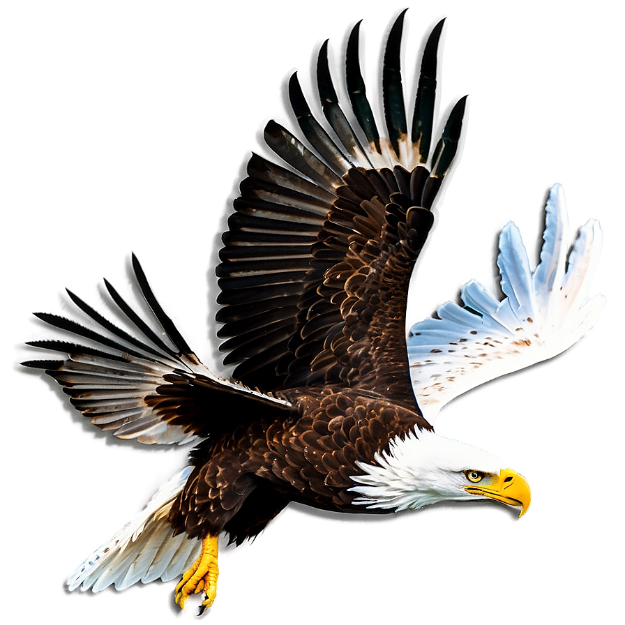 Idaho Bald Eagle Flight Png 06122024 PNG image