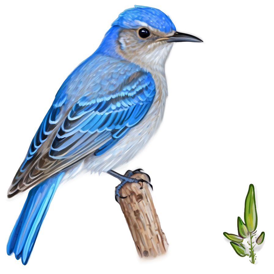 Idaho State Bird Mountain Bluebird Png Wud99 PNG image