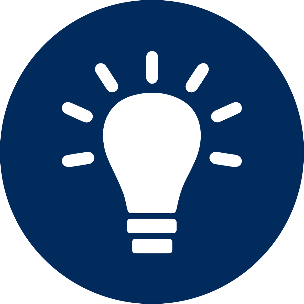 Idea Light Bulb Icon PNG image