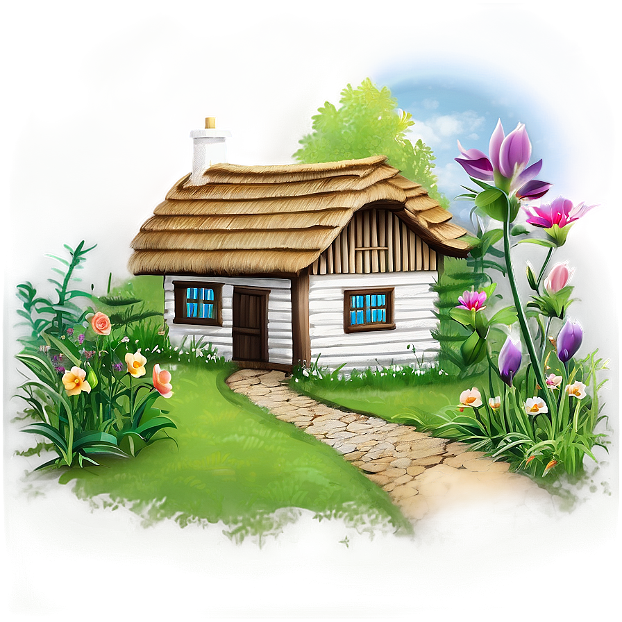 Idyllic Cottage Pathway Png 47 PNG image