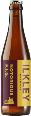 Ilkley Brewery Notorious F I G Beer Bottle PNG image