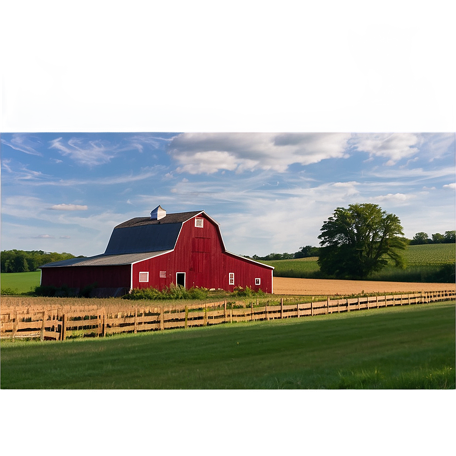 Illinois Amish Country Scene Png 06122024 PNG image