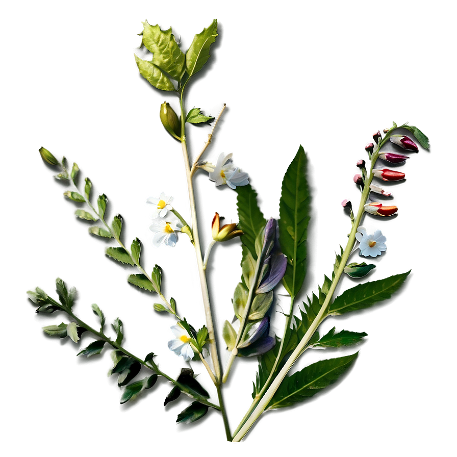 Illinois Native Wildflowers Png 06122024 PNG image