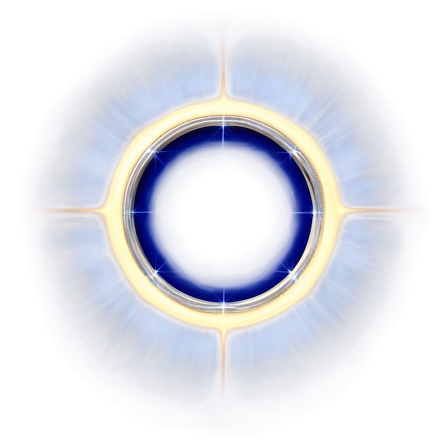 Illuminated Halo Ring Png 98 PNG image