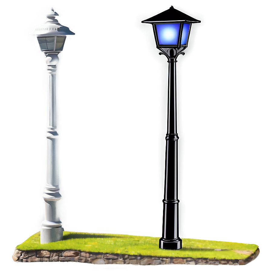 Illuminated Light Pole Png Qtp PNG image