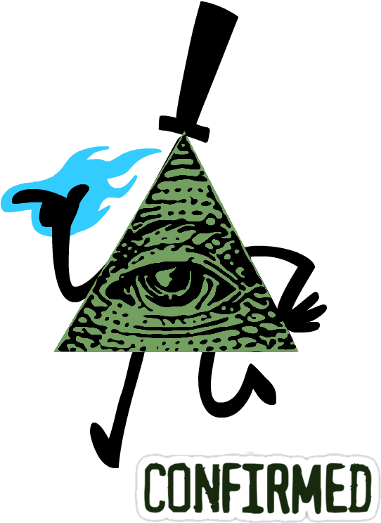 Illuminati Confirmed Cartoon Character PNG image