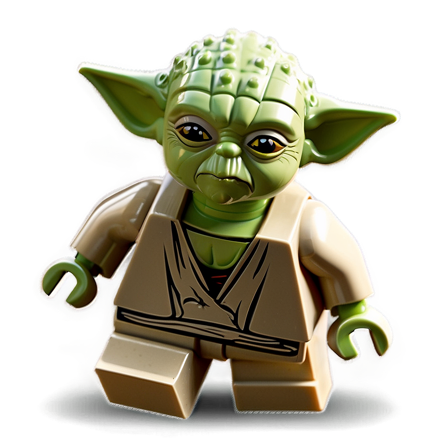 Illustrated Lego Yoda Guide Png 11 PNG image