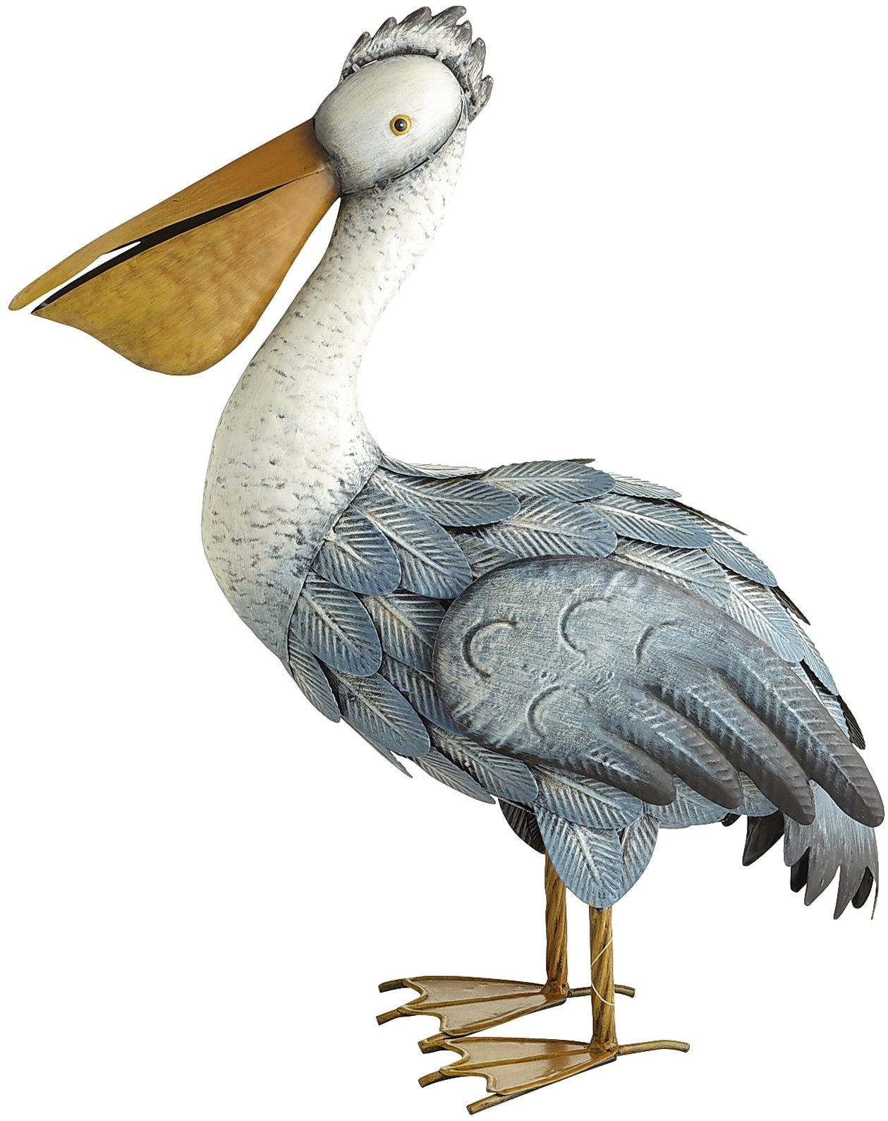 Illustrated Pelican Standing PNG image