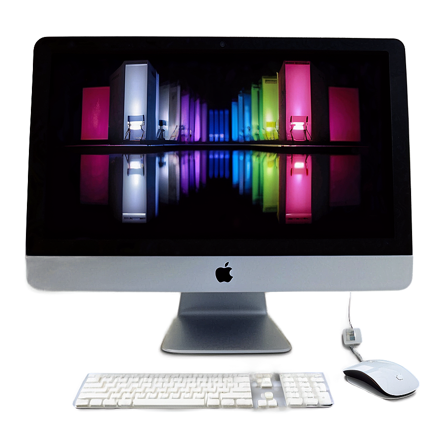 Imac With Speakers Png 05252024 PNG image