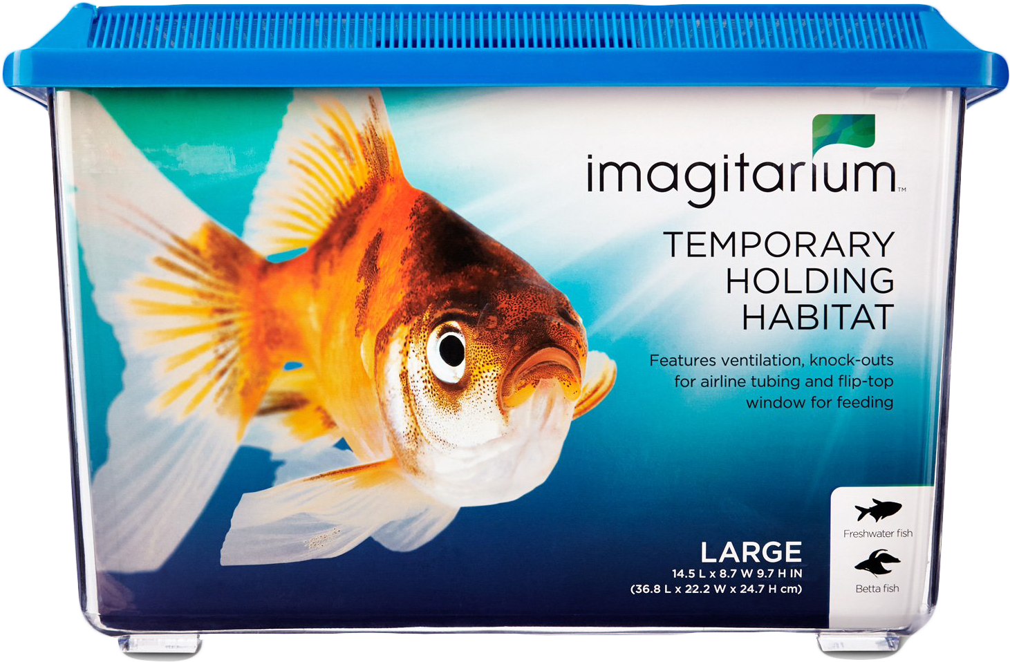 Imagitarium Temporary Fish Holding Habitat PNG image