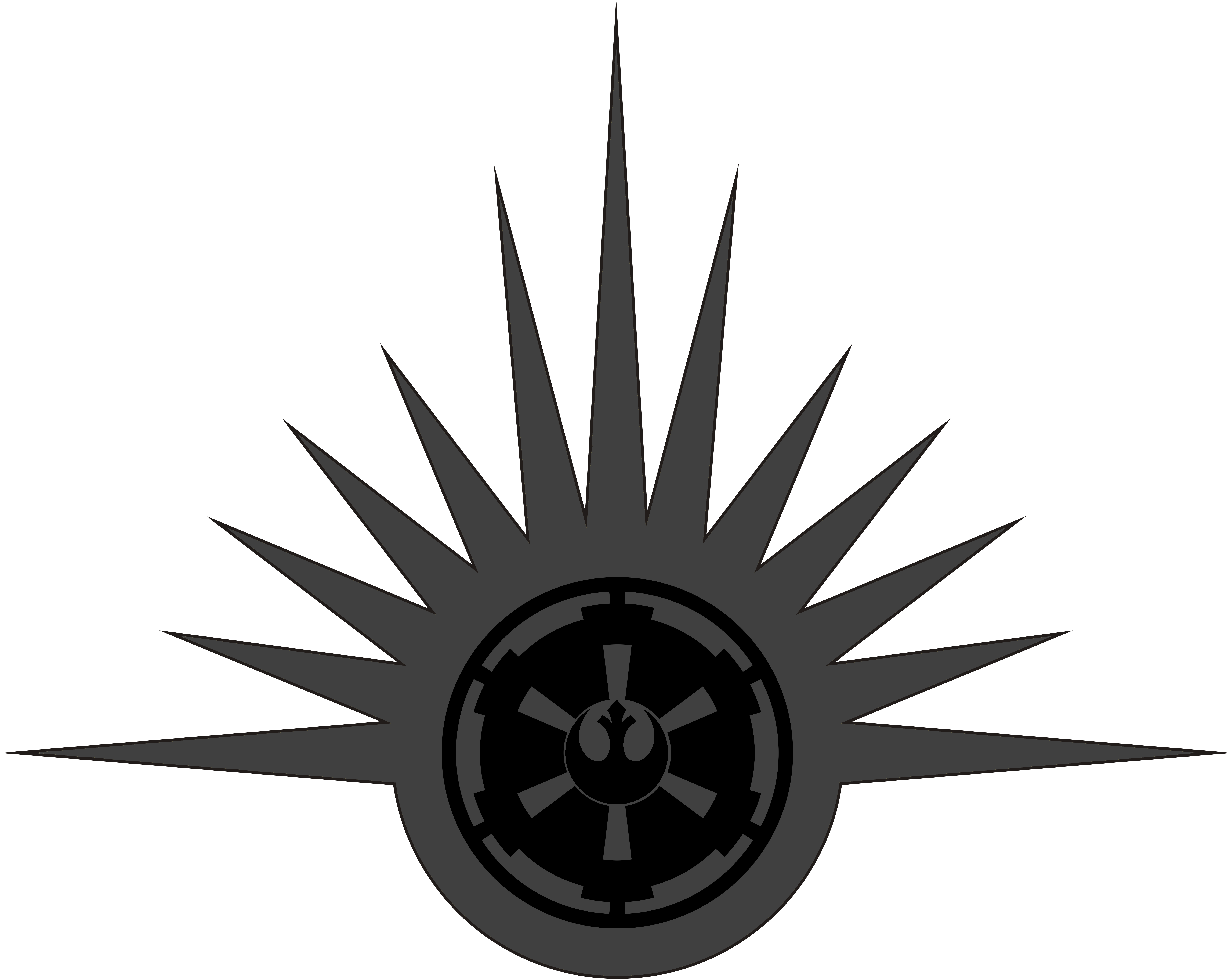 Imperial Crest Star Wars PNG image