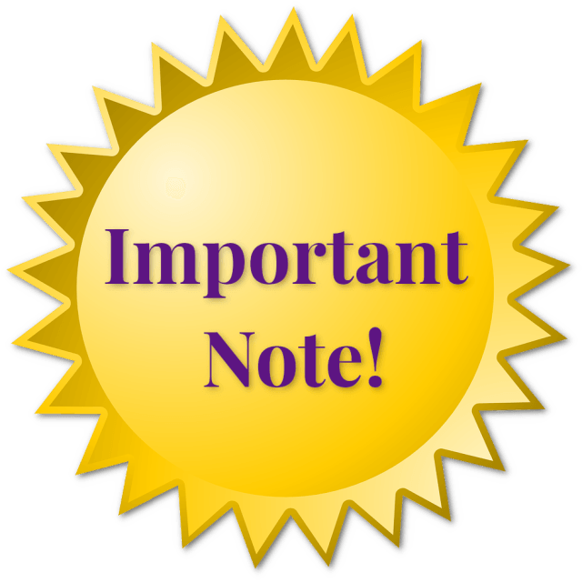Important Note Seal Graphic PNG image