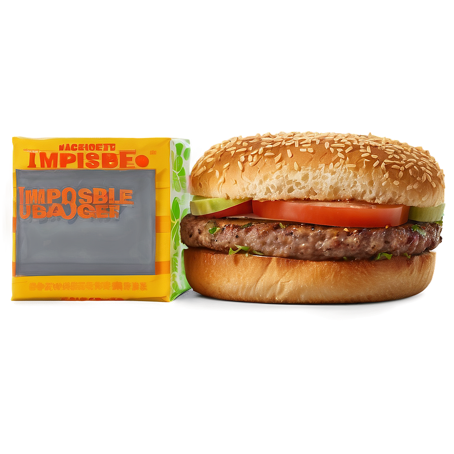 Impossible Burger Png Cgf22 PNG image