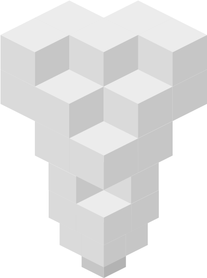 Impossible Cube Illusion PNG image