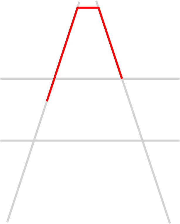 Impossible Triangle Illusion PNG image