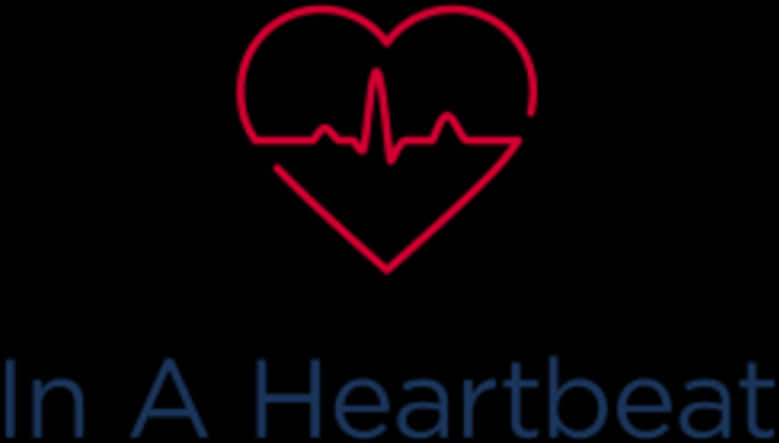 In A Heartbeat Logo PNG image