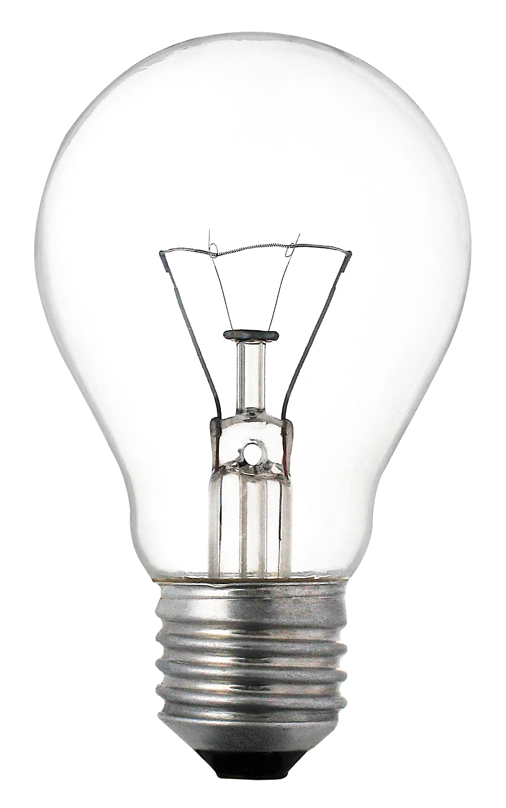 Incandescent Bulb Close Up PNG image