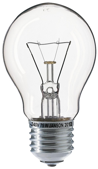 Incandescent Bulb Transparent Background PNG image
