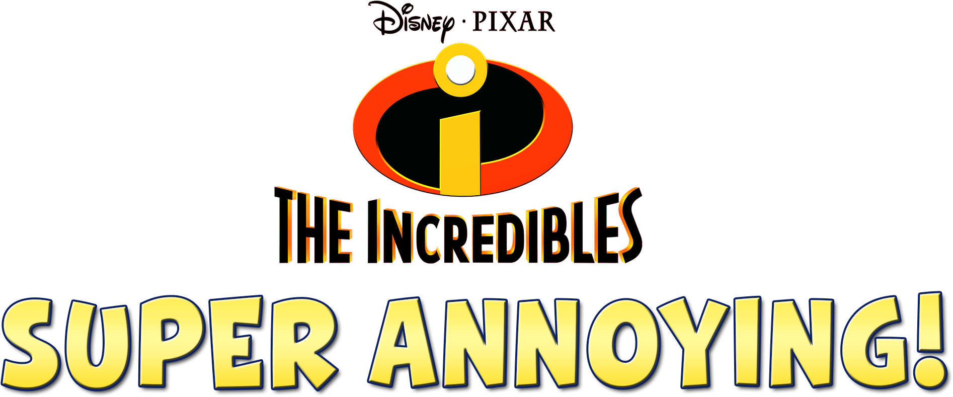 Incredibles_ Logo_ Parody PNG image