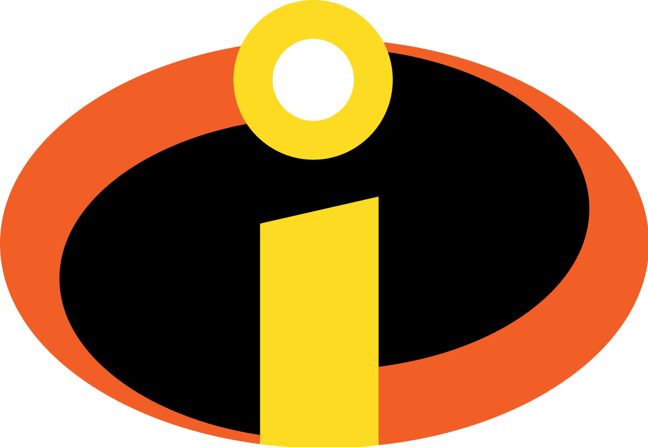 Incredibles Superhero Logo PNG image