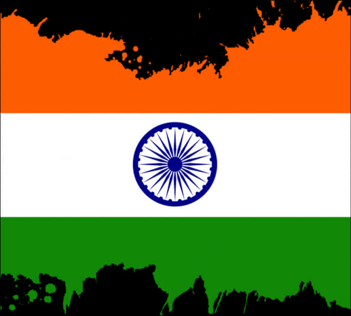 India_ Flag_ Artistic_ Representation.jpg PNG image