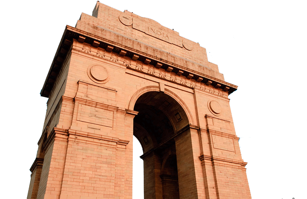 India Gate Delhi Architecture PNG image