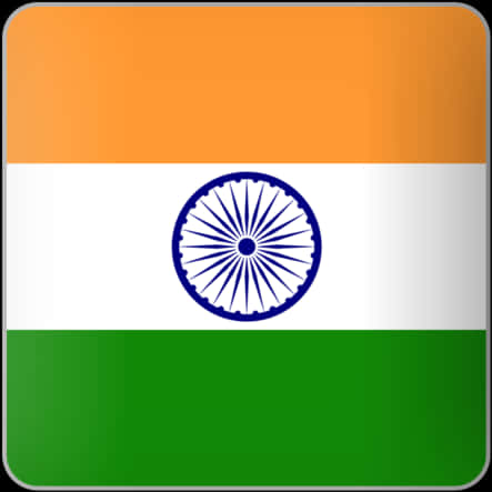 India National Flag Graphic PNG image