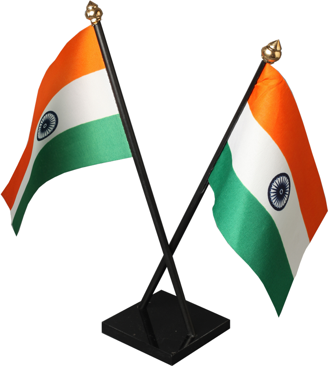 Indian Flags Desk Display PNG image