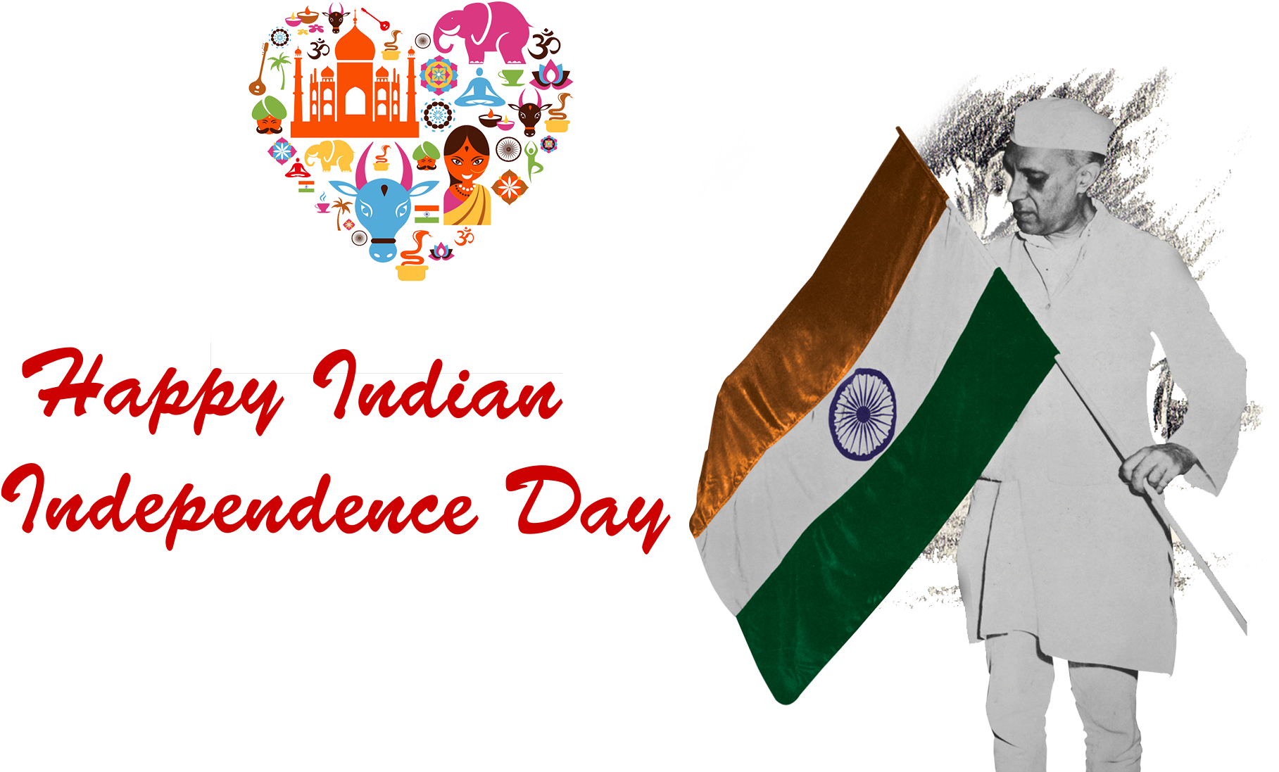 Indian Independence Day Celebration PNG image