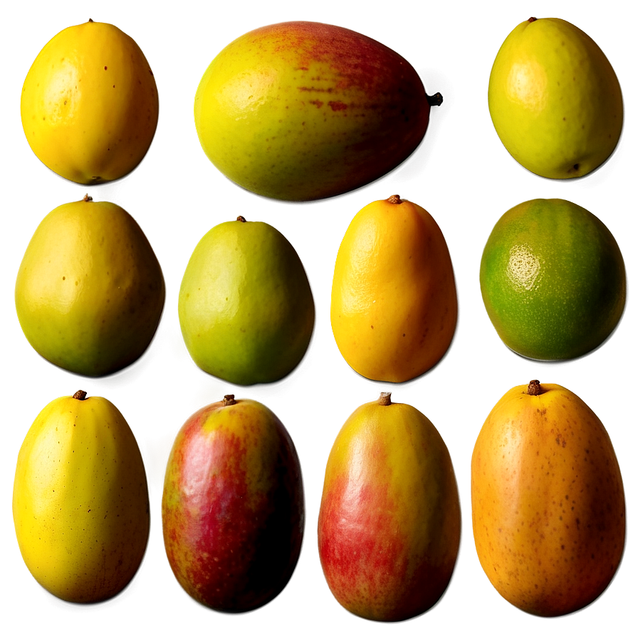 Indian Mango Varieties Png 06132024 PNG image