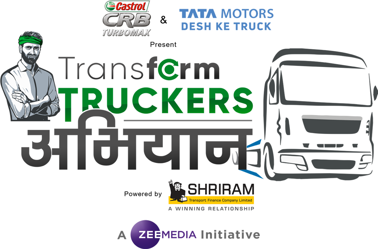 Indian Truckers Event Banner PNG image