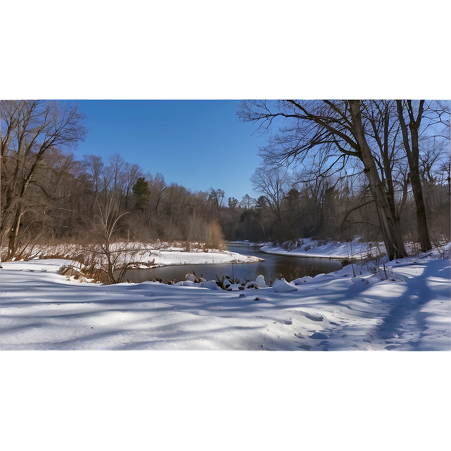 Indiana Winter Landscape Png 23 PNG image