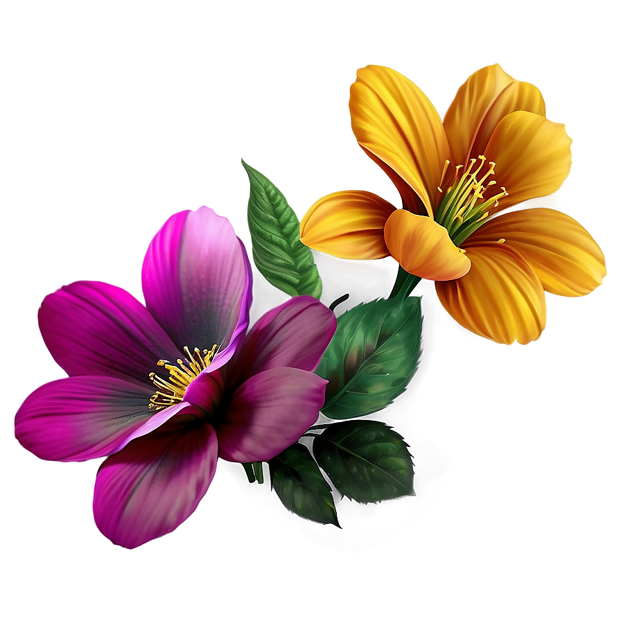 Indie Flower Background Png Ndr40 PNG image