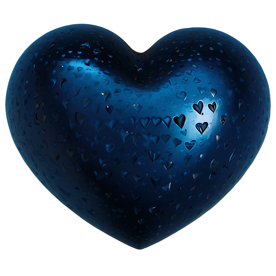 Indigo Blue Heart Emoji Png Ais PNG image