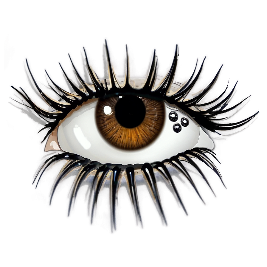 Individual Eyelashes Png 95 PNG image