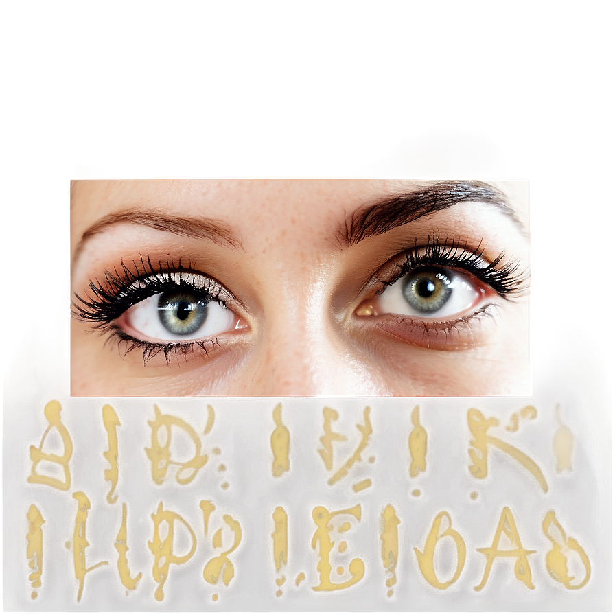 Individual Lash Application Png Blf95 PNG image