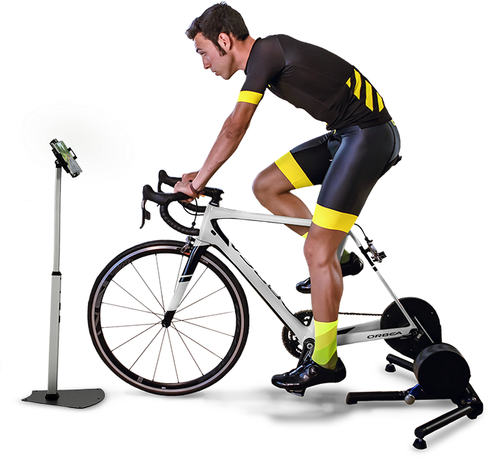 Indoor Cycling Training Session PNG image