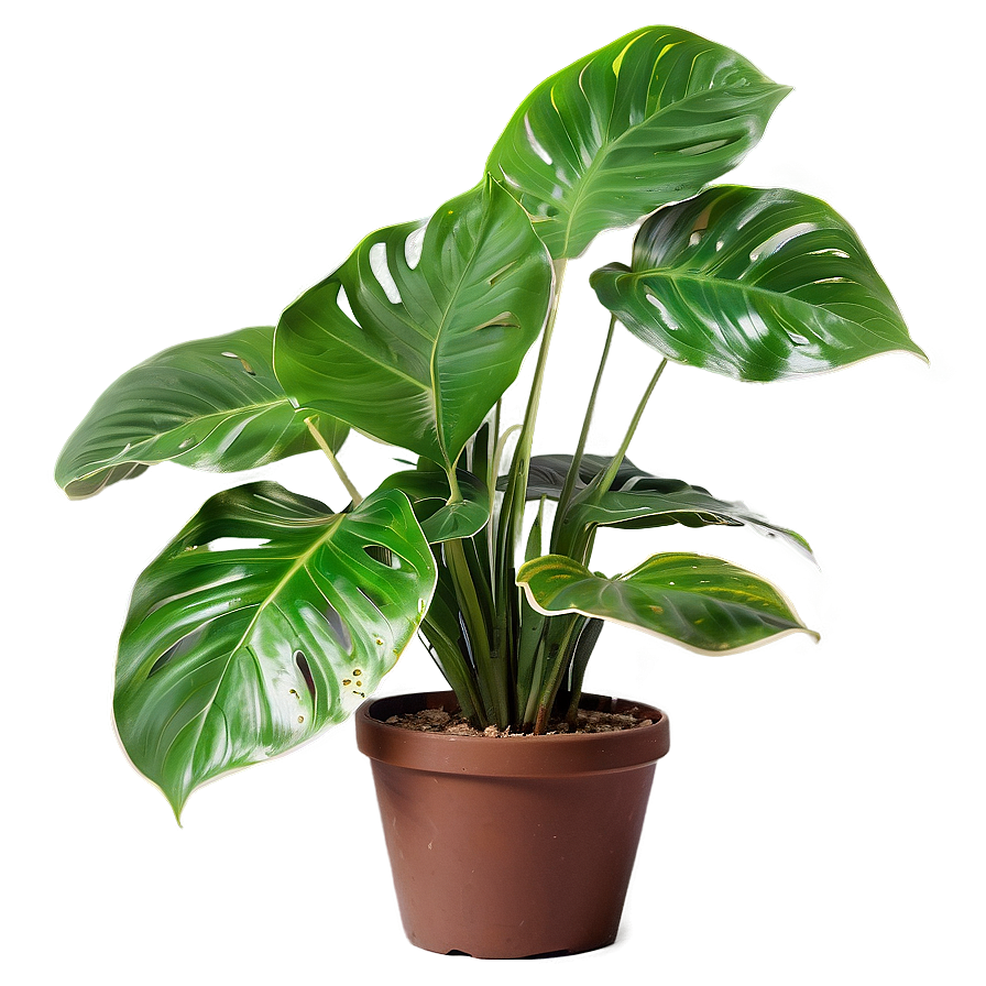 Indoor Plants With Big Leaves Png 16 PNG image