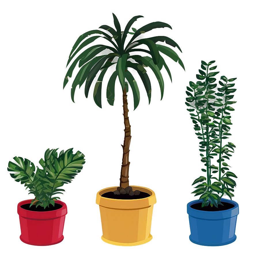 Indoor Potted Plants Png Yvb PNG image