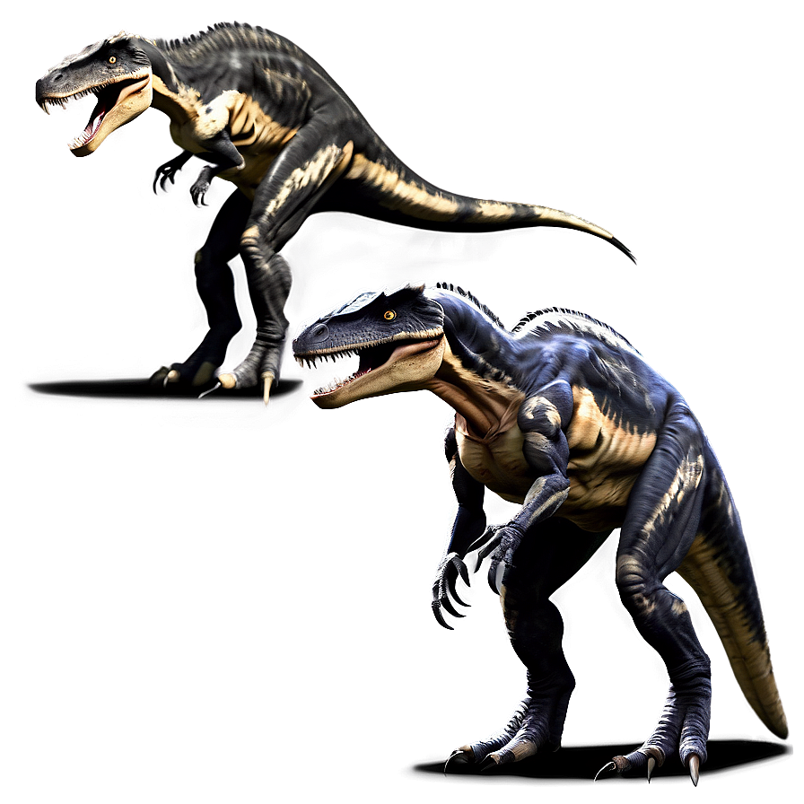 Indoraptor Dino Profile Png Gey PNG image