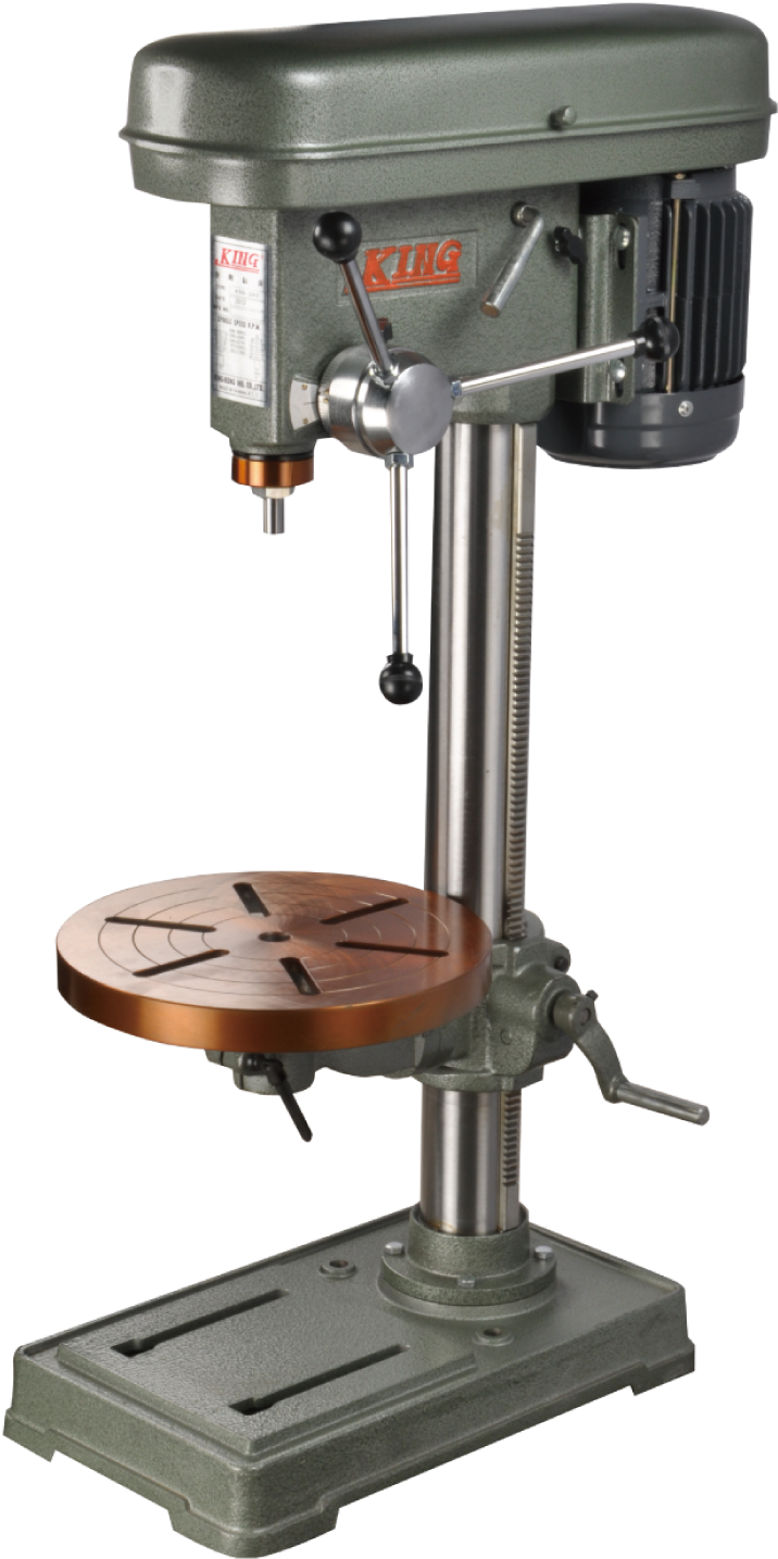 Industrial Bench Drill Press PNG image