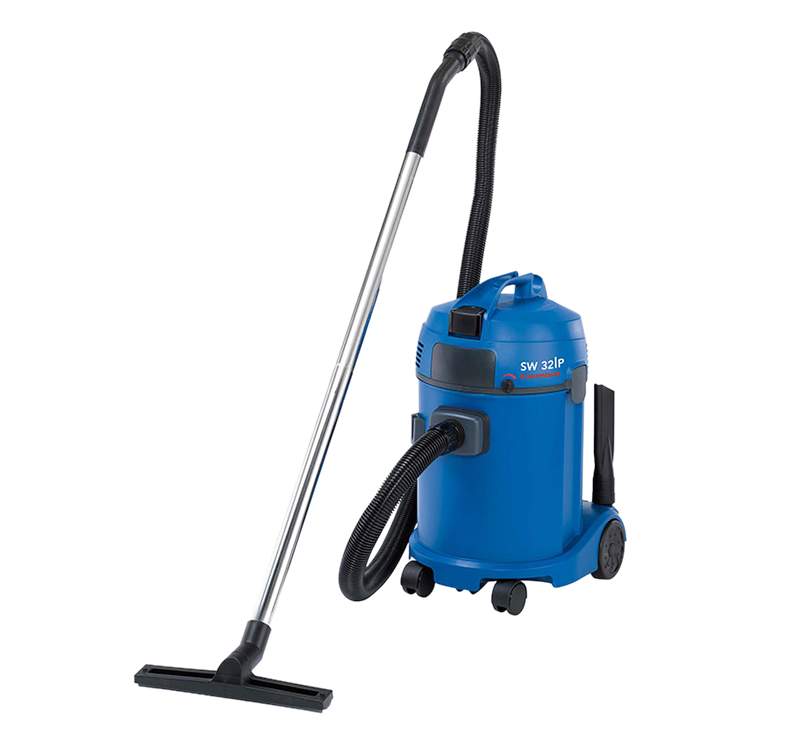 Industrial Blue Wet Dry Vacuum Cleaner PNG image