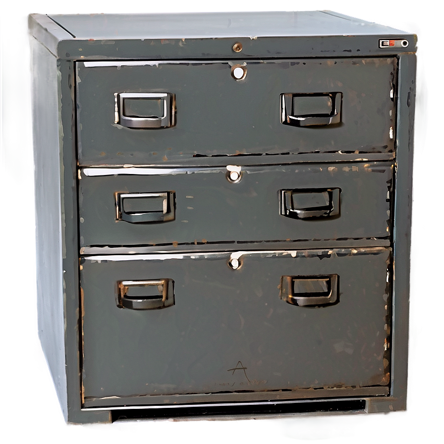 Industrial Filing Cabinet Png 55 PNG image